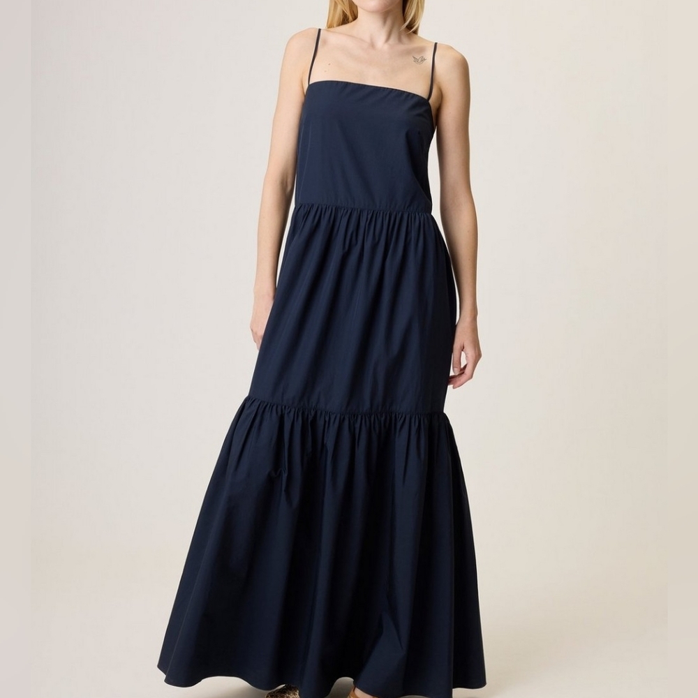 NWT RAG & BONE | $428 Leilah Poplin Maxi Dress - Picture 3 of 3